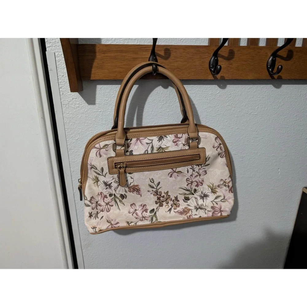 Giani Bernini Floral‎ Dome Satchel Neutral Floral